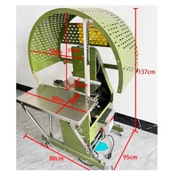 Machine automatique de cerclage d'emballage de vêtements corde en nylon polypropylène PE ruban-boîte en carton Bouquet étui de fixation pochette en aluminium pour nourriture