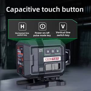 4D ซีเอ็มเลเซอร์ไร้สายสีเขียว16เส้น<span class=keywords><strong>360</strong></span>องศาวัดไขว้ปรับระดับเองอัตโนมัติสำหรับ LM-16T ระดับโรตารี่ก่อสร้าง - Product Image 3