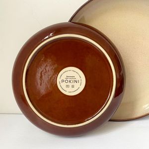 Assiette à steak en céramique, grès, ronde, faite à la main, couleur unie, vaisselle pour restaurant et usage domestique - Product Image 4