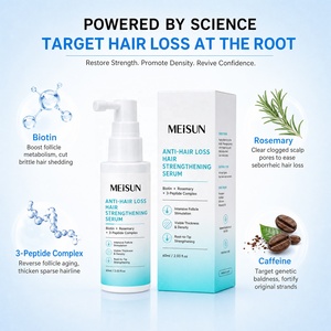 Private Label Peptide <strong>Hair</strong> Serum Biotin Rosemary Intensive <strong>Follicle</strong> <strong>Stimulation</strong> for Thinning <strong>Hair</strong> Strengthening Mist 60ml OEM - Product Image 3