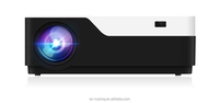 Projecteur LCD FHD 1080P Cinéma à domicile, Entrée 4K USB HDMI Projecteur de données multimédia Affichage direct d'usine