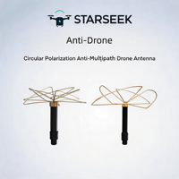 Antena Inalámbrica de Fibra de Vidrio Starseek de Perfil Bajo con Polarización Circular de Cuatro/Seis Hojas para UAV RC y FPV con Supresión de Señal