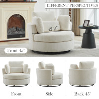 Fauteuil simple moderne et élégant en velours côtelé, meuble modulaire pour salon, fabriqué en bois (OEM)