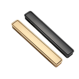 Invisible Aluminum Alloy Buckle Handles Slotted Modern Design Kitchen <strong>Bedroom</strong> Bathroom Dining Cabinet Wardrobe <strong>Door</strong> Living Room - Product Image 2