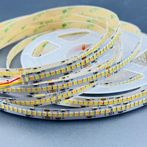 Tira de Luz LED 3 en 1 DC12V 24V 2835 CCT con Ajuste de Color, Doble Blanco 2835 240LED 10MM Flexible, Regulable de Blanco a Cálido - Product Image 5