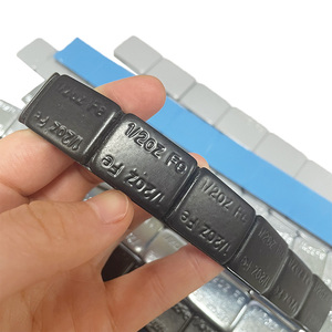 Fe 1 2 oz 0.5oz Đen/Kẽm/Xám Tráng dính bánh Xe cân bằng trọng lượng - Product Image 2