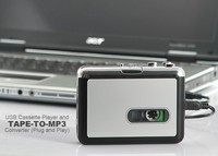 Lecteur de Cassette Portable 3d, enregistreur à bande, USB, convertisseur MP3