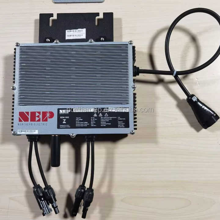Nep Inverter Nep BDM-1000 Smart Grid Connected Solar Micro Inverter WiFi ...