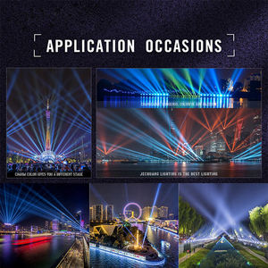 2 Focos Móviles de Cabeza Doble de 2000W, 4000W en Total, Resistentes al Agua <span class=keywords><strong>para</strong></span> Exteriores, <span class=keywords><strong>para</strong></span> <span class=keywords><strong>Hoteles</strong></span> - Product Image 4