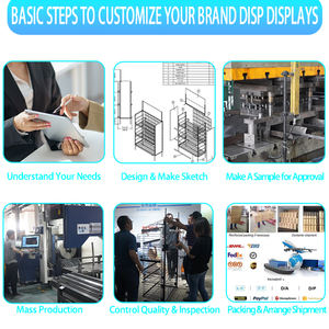 Exhibidor de Petacas CentRoyal YOU <span class=keywords><strong>BEWT</strong></span>, Acero Inoxidable Premium, Recubrimiento en Polvo de Doble Cara, Tamaño y Color Personalizables, Exhibición de Pie - Product Image 5