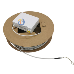 Kit Preco FTTH 4FO G657A2 70m Formato PTO Presa a Muro/DIN con Connettori SC APC con Otturatore - Product Image 6