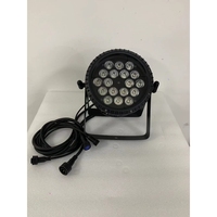 Projecteur LED étanche 18W 24W 6-en-1 avec contrôle DMX512 pour éclairage d'ambiance disco, température de couleur 9000K