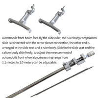 MD9902 TON-IN GAUGE Règle de mesure du faisceau avant pour l'alignement automatique des roues avant Matériau métallique