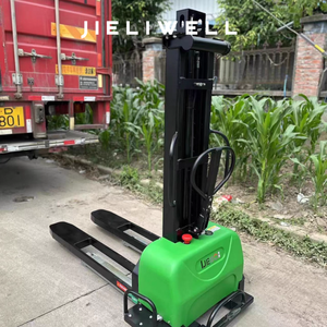 LIEBO 500kg 700kg Apilador semieléctrico de carga automática Batería de litio Carretilla elevadora portátil semieléctrica Apilador de carga automática - Product Image 3