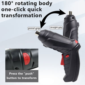 Jeu de mini <span class=keywords><strong>tournevis</strong></span> électrique industriel sans fil rechargeable avec source d'alimentation par batterie - Product Image 2