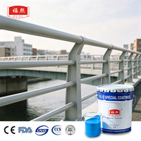 Revêtement de protection universel en polyuréthane écologique, antirouille, résistant aux intempéries pour garde-corps de circulation extérieur