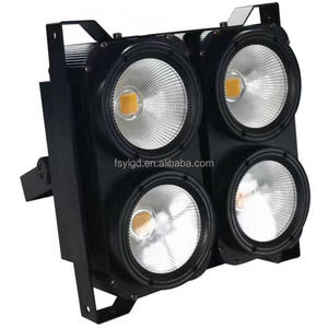 איכות גבוהה שלב מנורת ציוד cob בלינדר 400w dmx 4 עיניים <span class=keywords><strong>blinder</strong></span> קהל cob אור - Product Image 2