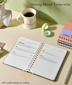 Agenda Personalizzata 2026, Taccuino A5 all'Ingrosso, Calendario Settimanale e Mensile, Planner con Copertina Rigida e Spirale - Product Image 5