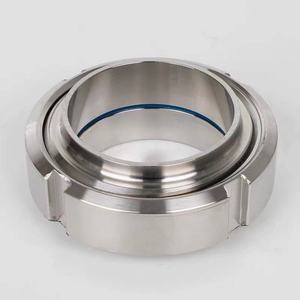 Connettori per <span class=keywords><strong>Tubi</strong></span> in Acciaio Inox 304 316L Forgiato e Saldato di Grado Alimentare da 3/4" 1" 1.5" 2" 3" 4" per Industria Casearia - Product Image 1