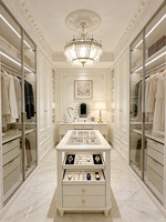 Dressing autoportant de luxe sur mesure, armoire de chambre contemporaine et écologique