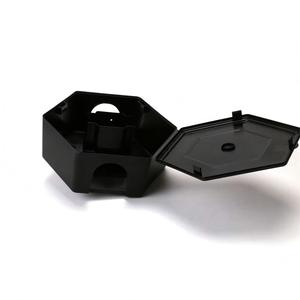 Boîte à appâts pour rongeurs en plastique hexagonale verrouillable, réutilisable, durable, piège à souris et à rats, intérieur/extérieur - Product Image 4