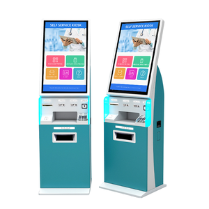 Nakit depozito notu alıcı bilet otomatı self servis a4 belge baskı kimliği kart okuyucu ile kioskta kendini kontrol - Product Image 1