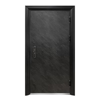 Porte intérieure extérieure de sécurité d'acier inoxydable pour l'usage extérieur d'hôpital de hall d'entrée de villa