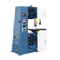 Scie à ruban horizontale industrielle pour métaux, moteur principal 1 CV en cuivre pur, machine de découpe de barres d'acier