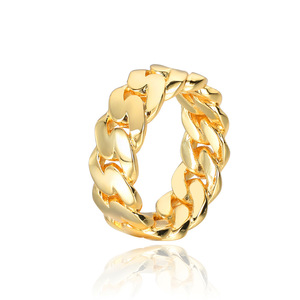 Fabricant OEM – Nouvelle Bague Curb Band Micro-Pavée en Moissanite 8mm, Polissage Brillant, Argent Sterling S925, Plaqué Or 14K PVD, Style Hip Hop Bling – Fournisseurs B2B Personnalisés - Product Image 2
