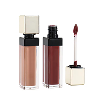 Gloss à lèvres liquide mat professionnel, vegan, sans cruauté, à faible MOQ, marque privée, longue tenue, hydratant, pailleté, transparent, 136 couleurs