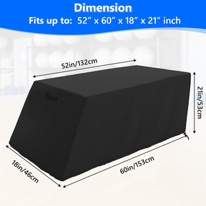 Sit-up Board Cover Outdoor Waterproof <b>Weight</b> <b>Bench</b> Cover Fit for Universal <b>Weight</b> Chair Fitness <b>Bench</b> High Quality Oxford Fabric - Product Image 2