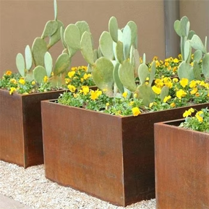Pot de fleurs minimaliste en terre cuite rond pour plantes d'intérieur, décoration de la maison - Product Image 5