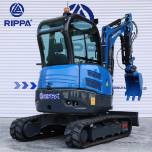 Mini-excavatrice chinoise de 3,5 tonnes avec moteur Kubota, norme EPA Euro5, mini-excavatrice sur chenilles pour travaux agricoles avec godet - Product Image 2
