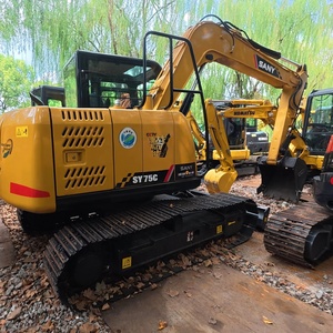 รถขุดตีนตะขาบ Sany SY75C ขนาด 7.5 ตัน ประหยัดน้ำมัน ใช้ในงานเกษตรและครัวเรือน มือสองจากโรงงาน - Product Image 1
