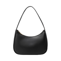Sac à bandoulière pour femme CYHTWSDJ, mode automne, sac hobo mignon, mini pochette, fermeture éclair, doublure imperméable en PU