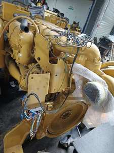 การประกอบเครื่องยนต์ดีเซล C18มอเตอร์เครื่องยนต์ทางทะเลที่สมบูรณ์มีความจุ550 kVA สำหรับเครื่องกำเนิดไฟฟ้าหนอนผีเสื้อ - Product Image 5