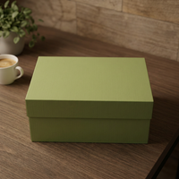 Boîtes d'expédition en carton ondulé écologiques vertes pour l'emballage alimentaire de produits frais et de cadeaux fruitiers