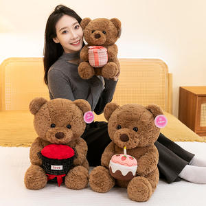 Peluche de Oso de <span class=keywords><strong>Pastel</strong></span> de Rosas Megan con Relleno de Algodón PP, Regalo de San Valentín <span class=keywords><strong>para</strong></span> Jóvenes - Product Image 5