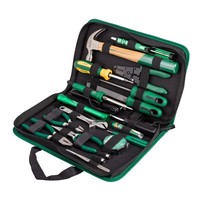 SATA 03780 - Ensemble d'outils de réparation électrique de base - 25 pièces - Ensemble d'outils de soudage manuel avec fer à souder