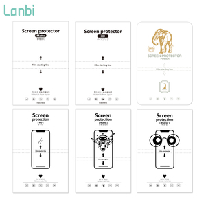 Protecteur d'écran, Film Hydrogel TPU souple, pour Machine de découpe, <span class=keywords><strong>taille</strong></span> personnalisée 18x12cm, 50 pièces - Product Image 4