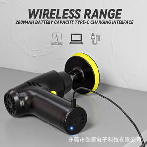 Pulidora de autos Hongyi Wanxiang 175x55x180mm 12V 46W recargable por USB para limpieza de autos y cocinas - Product Image 4