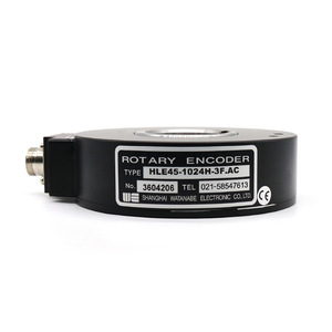 Encoder rotatorio incremental de eje hueco Watanabe HLE45-1024H-3F.AC con montaje de brida para motor de grúa y grúa torre - Product Image 4