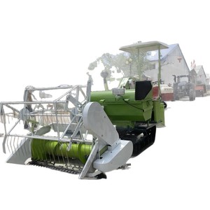 Mini Moissonneuse-batteuse 25 CV à transmission par engrenages, verte, multifonctionnelle pour céréales - Product Image 2