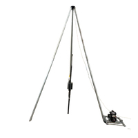 Aparato de Prueba de Penetración Estándar SPT Motorizado con Martillo de 63.5 kg para Pruebas de Suelo