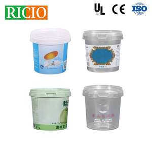 آلة وضع الملصقات الأوتوماتيكية العمودية ذاتية اللصق على الجانبين للأوعية المستديرة والمخروطية مع نظام تحديد المواقع وآلة وضع الملصقات على البراميل المفرغة من الهواء - Product Image 6