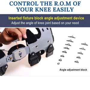 Professionele Orthopedische Revalidatie Apparaten Conservatieve Therapie Behandeling Gesp Riem Oa Artrose Kniebrace - Product Image 5