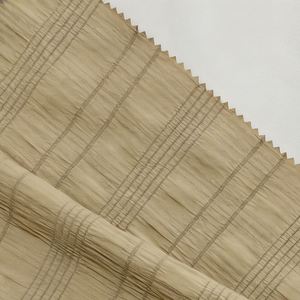 Tissu en maille à ressorts haute densité, durable, froissé, léger, en polyester/spandex, respirant, pour rideaux, vente en gros - Product Image 5