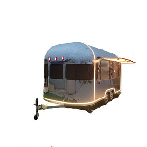 Camion de restauration mobile en tôle galvanisée brillante pour usage commercial en zone touristique, avec grill combiné, café, burgers, hot-dogs, burritos 1 - Product Image 6