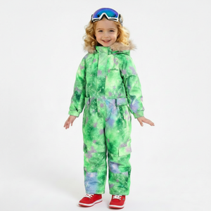 AQTQ Kids One Piece Ski Suit Waterproof Windproof Galaxy Print <strong>Snowsuit</strong> <strong>for</strong> <strong>Toddler</strong> Girls Boys Winter Warm Snowboarding Jumpsuit - Product Image 2