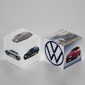 Cubes Magiques Personnalisés avec Logo Volkswagen pour Cadeaux d'Entreprise – 3x3, 4x4, 5x5 – Vente en Gros de Puzzles Promotionnels pour Concessionnaires Automobiles - Product Image 5